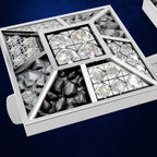 Laboratory Grown Diamond Button for Shirt Luxury Designer Jewelry