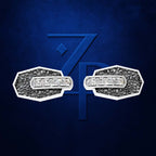 Laboratory Grown Diamond Cufflinks 18K Gold Iced Mens Luxury Cufflink Designer Wedding Formal Jewelry Style