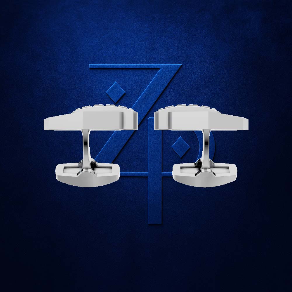 Laboratory Grown Diamond Cufflinks 18K Gold Iced Mens Luxury Cufflink Designer Wedding Formal Jewelry Style