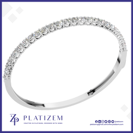 Lab Grown Diamond Tennis Bracelet – Round Stone Prong Setting