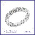Classic Round Lab Grown Diamond Eternity Wedding Band