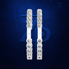 Round Brilliant Cut Lab Created Diamond Hoop Earrings