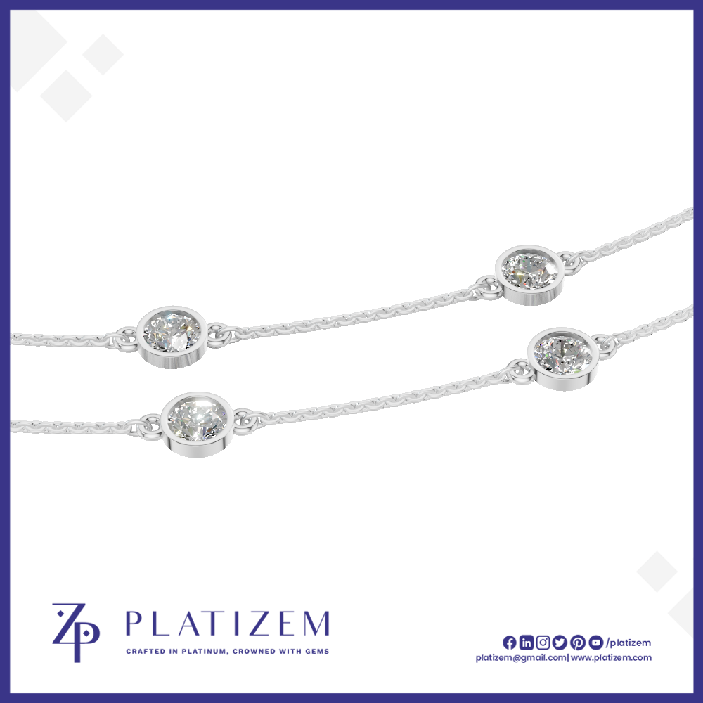 Double Layer 14k Gold Lab Grown Diamond Necklace