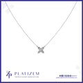 1 Carat Uniform Marquise Diamond Butterfly Pendant Necklace for Women