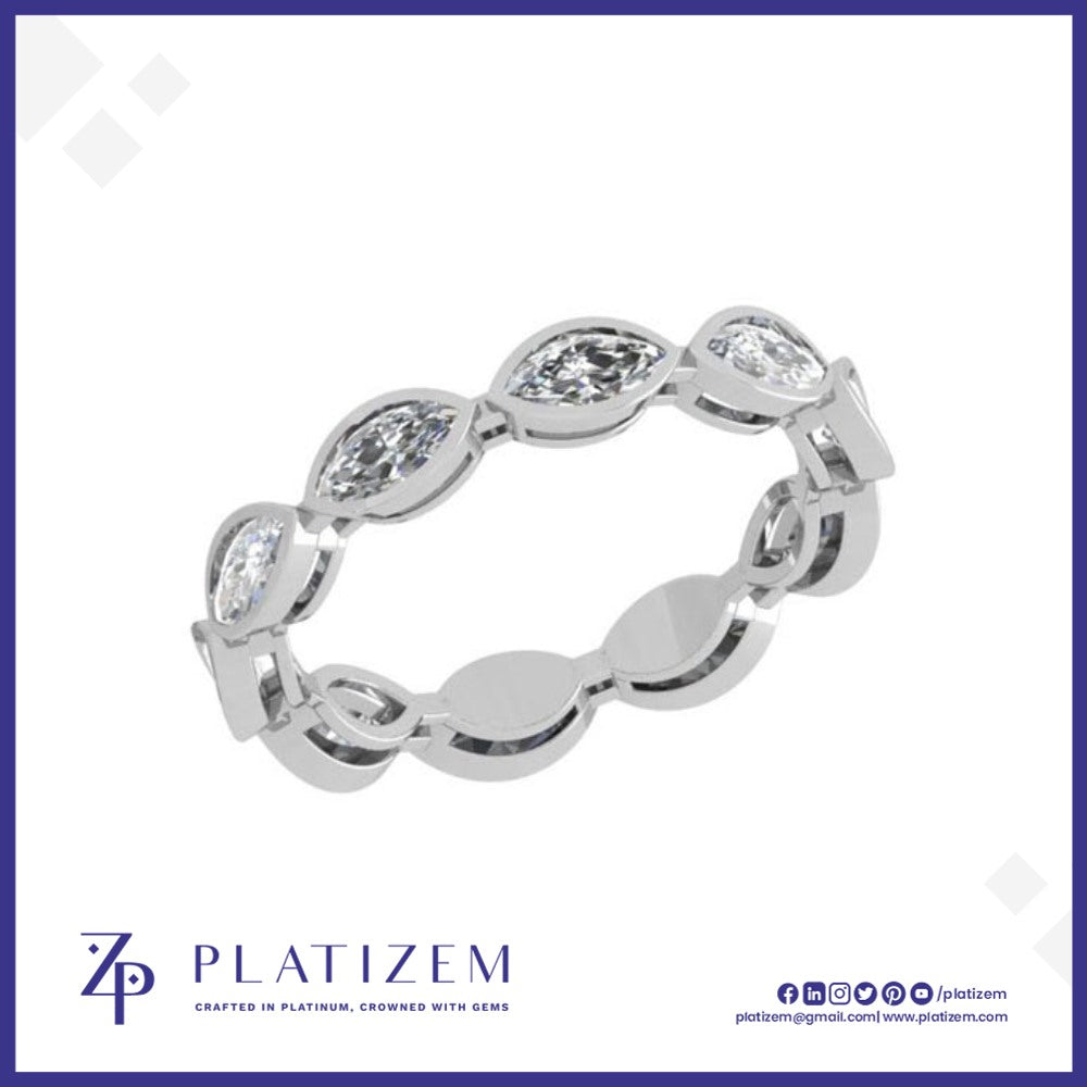 Marquise Diamond Eternity Ring for Women