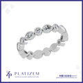 Marquise and Round Diamond Eternity Ring for Women