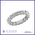 Round Diamond Eternity Band Ring for Women
