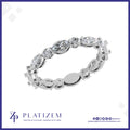 1.5 Carat Marquise and Round Diamond Full Eternity Band for Women