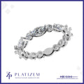 1.5 Carat Marquise and Round Diamond Eternity Band for Women