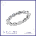 1.5 Carat Marquise Diamond Vertical Eternity Band for Women