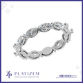 2.5 Carat Marquise Diamond Bold Eternity Band for Women