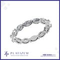 Graduated Marquise Diamond East West Eternity Band for Women