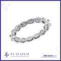 Marquise Diamond Alternating Eternity Band for Women