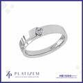 Tension Set Diamond Wedding Ring for Women