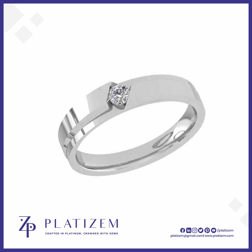 Tension Set Diamond Wedding Ring for Women