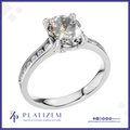 1.5 Carat Oval Lab Grown Diamond Engagement Ring