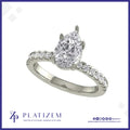 Pear Shaped Diamond Engagement Ring for Women