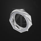 Platinum Laboratory Grown Diamond Wedding Band