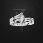 Marquise Laboratory Grown Diamond Ring
