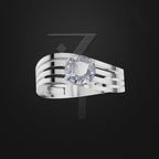 1 Carat Laboratory Grown Diamond Solitaire Ring