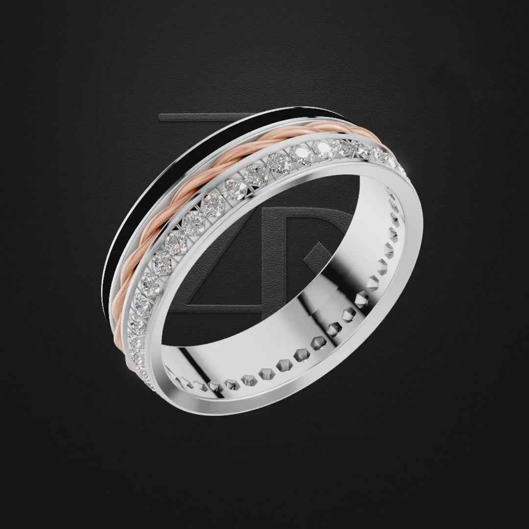 Platinum Wedding Band for Men