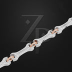 Platinum and Rose Gold Chain