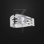 1.5 Carat Laboratory Grown Diamond Solitaire Engagement Ring