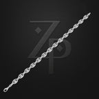 Gold Diamond Link Bracelet for Men Luxury Mens Jewelry with Stylish, Timeless Design