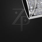 Iced Out Laboratory Grown Diamond Pendant for Men