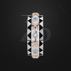 Black Enamel Laboratory Grown Diamond Ring