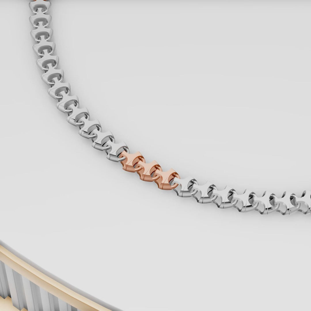 Platinum Necklace For Men