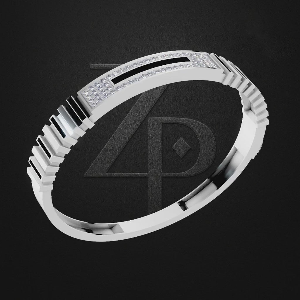 Platinum Laboratory Grown Diamond Bracelet
