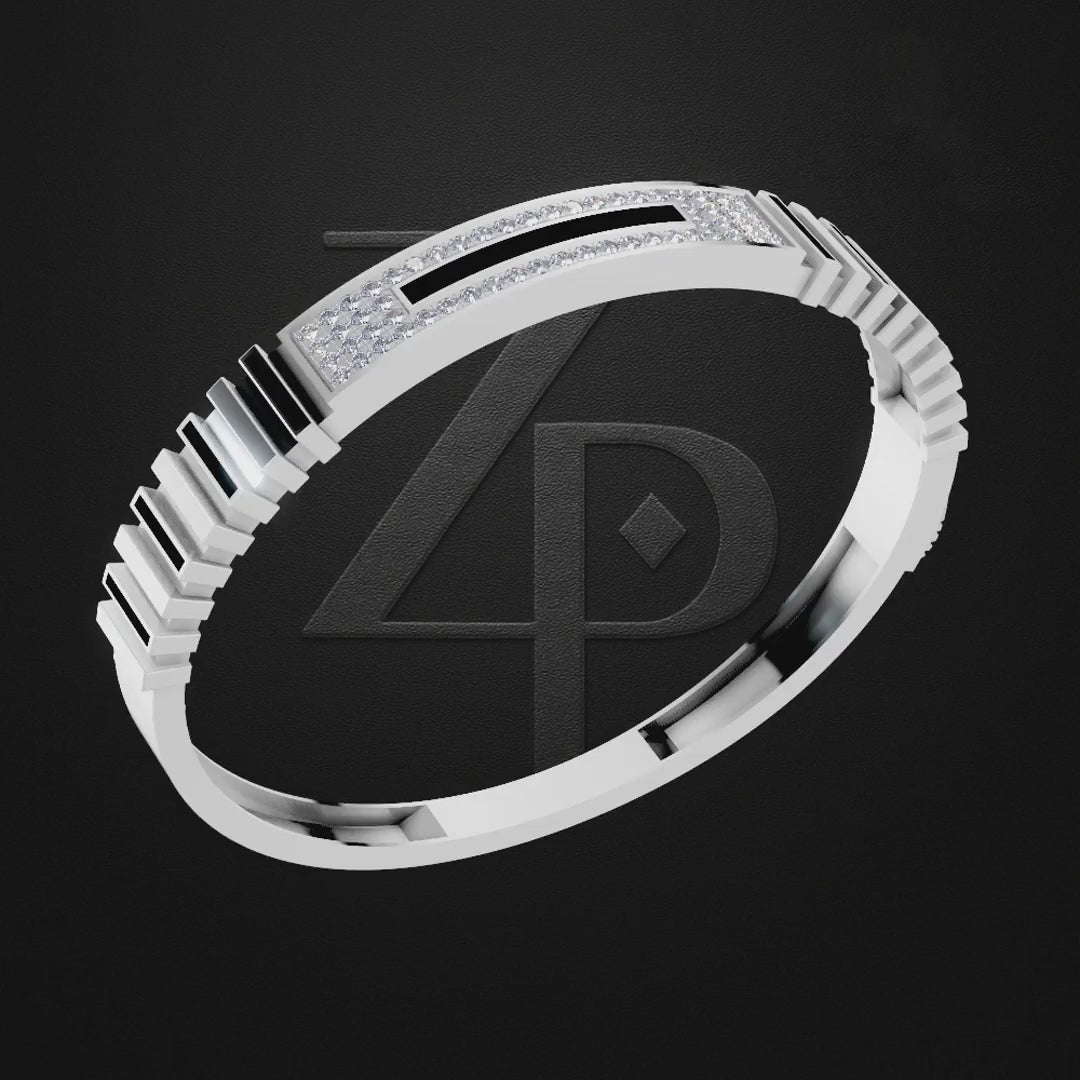Platinum Laboratory Grown Diamond Bracelet