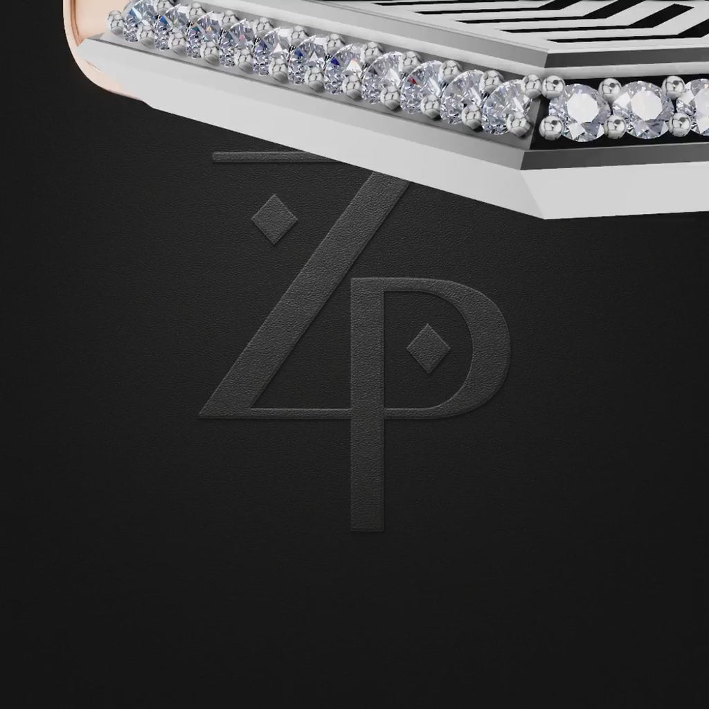 Premium Platinum Laboratory Grown Diamond Pendant for Men