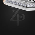 Premium Platinum Laboratory Grown Diamond Pendant for Men