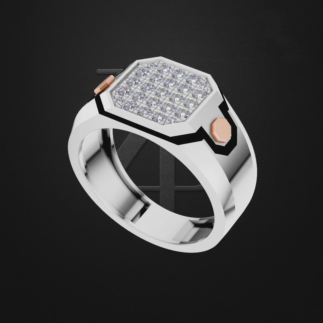 Platinum Laboratory Grown Diamond Wedding Ring