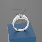 Solitaire Laboratory Grown Diamond Wedding Ring