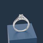 Round Brilliant Cut Laboratory Grown Diamond Ring