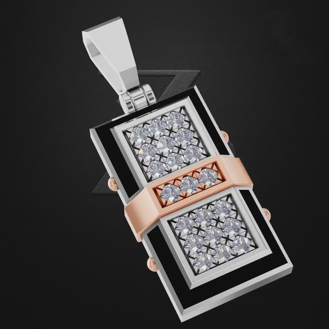 Platinum Pendant With Laboratory Grown Diamond