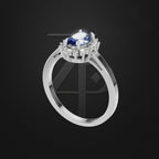 Natural Blue Sapphire Ring