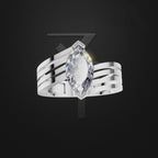 1.5 Carat Marquise Laboratory Grown Diamond Ring