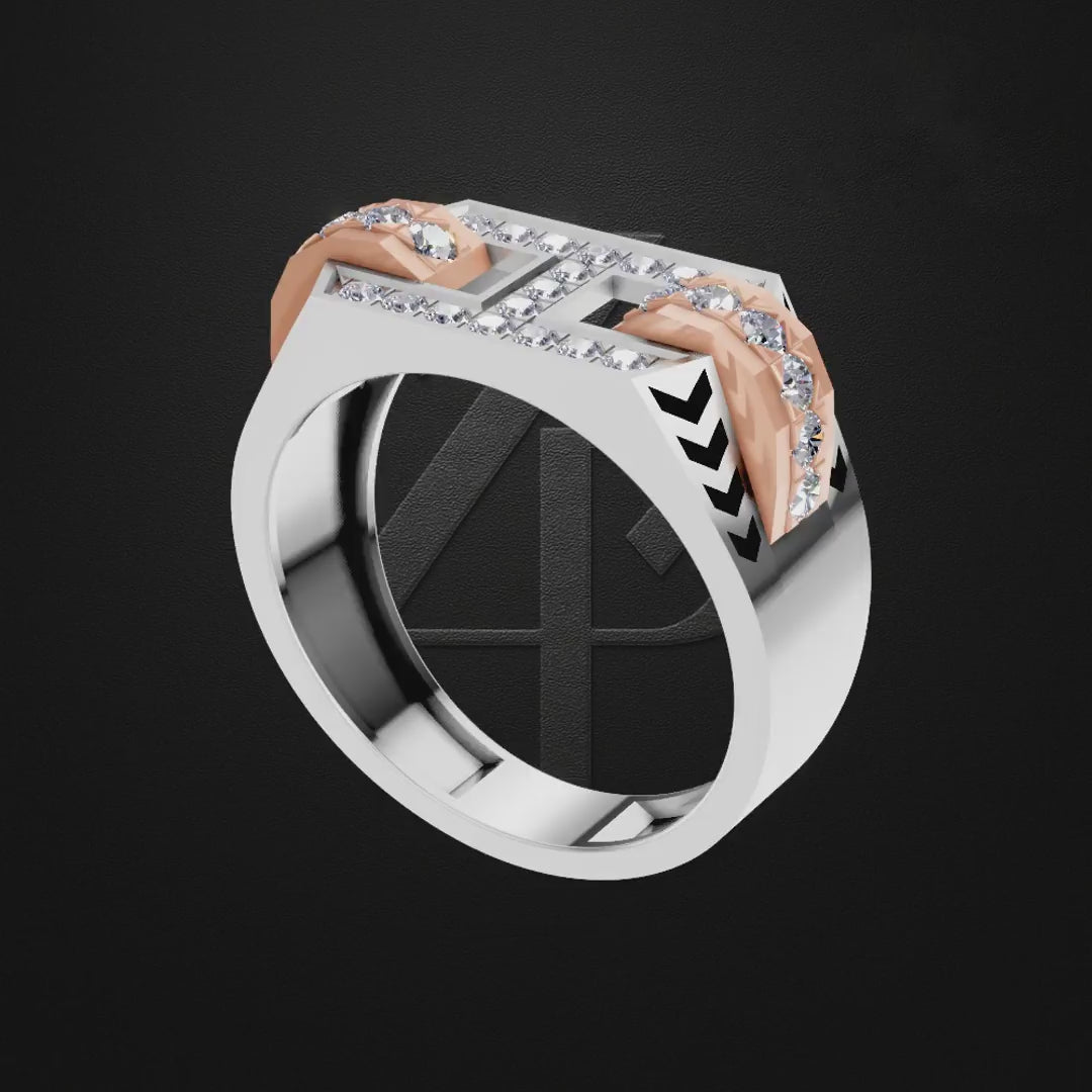 Mens Platinum Wedding Band