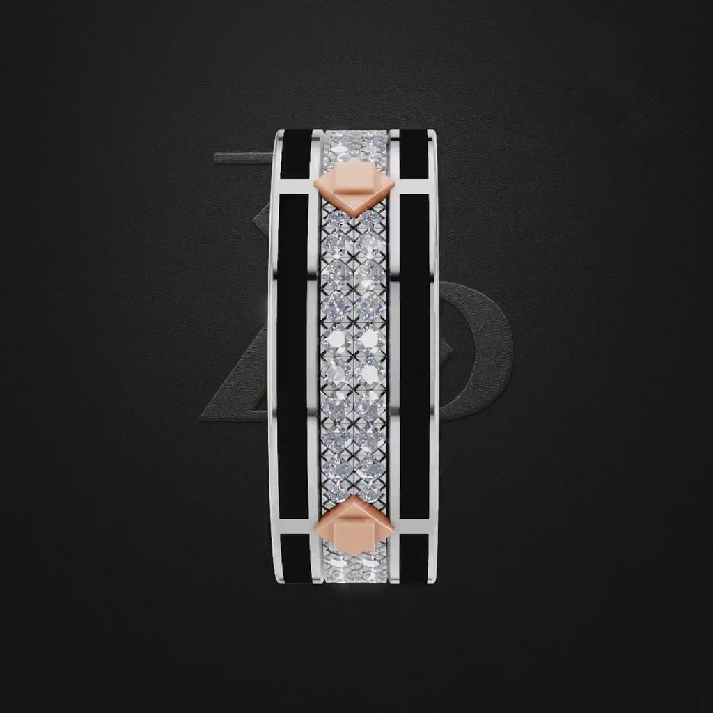 Laboratory Made Diamond Band for Men