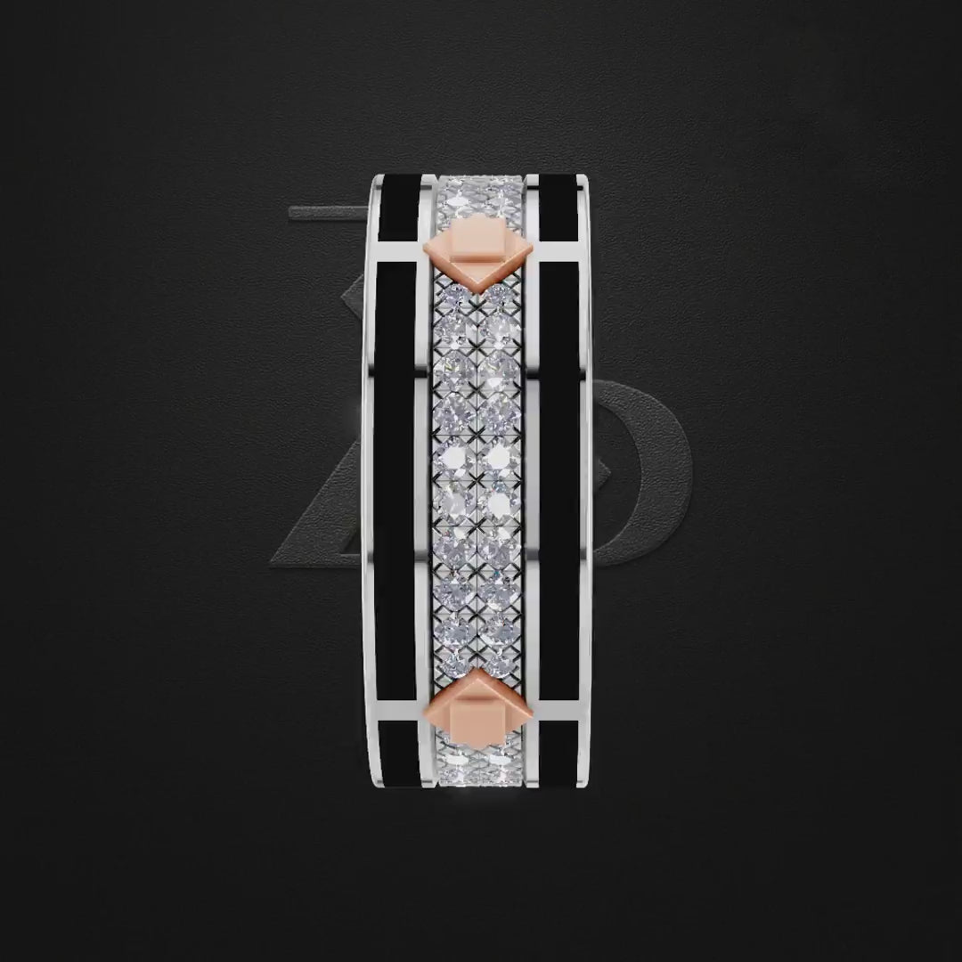 Laboratory Made Diamond Band for Men