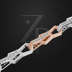 Luxury Platinum Laboratory Grown Diamond Chain for Men