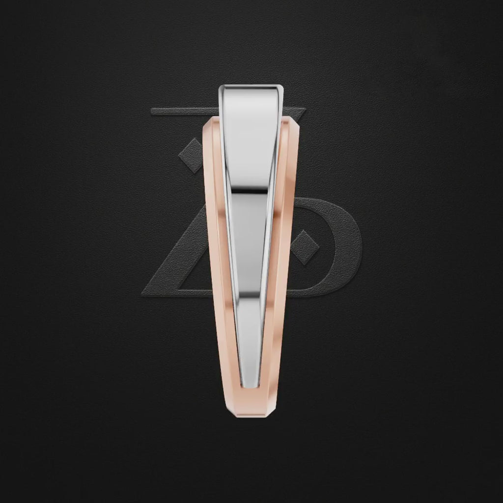 Solitaire Laboratory Grown Diamond Wedding Band